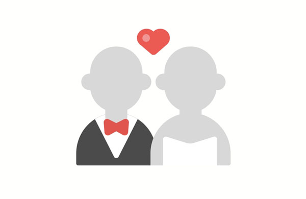 Ben and Maria have a successful relationship. They got married five years ago!