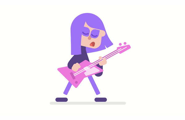 Lily’s dream is to play the guitar with her favorite band.