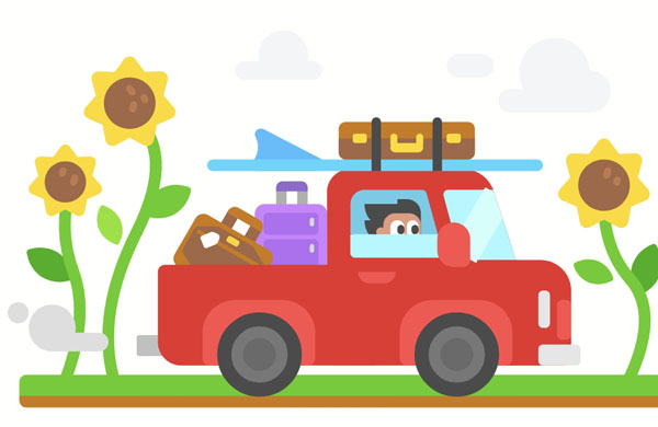 Ben doesn’t like to travel with people, so he always travels solo.