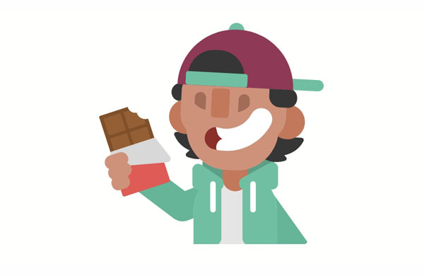 I loved all sweet! Actually chocolate was my favorite, so I ate it often!