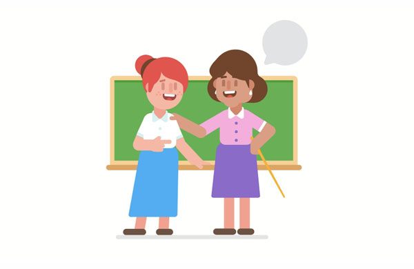 I know that you’ll be the right teacher for our school.