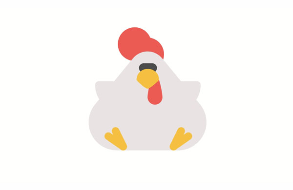I dreamed about a fat chicken that had tiny wings!