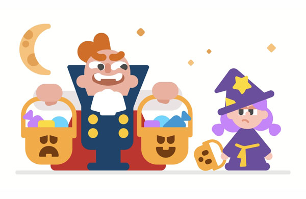 You got more candy than I did, didn’t you?