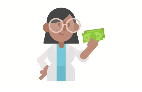 Anna is looking for a job that offers better weekly pay than her old job.