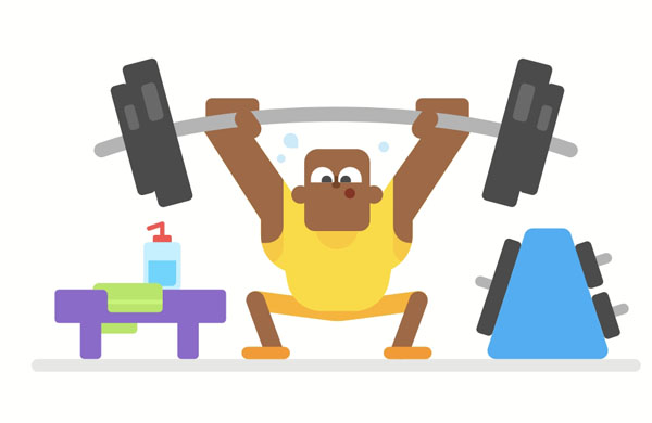 Tom exercises at the gym every morning.