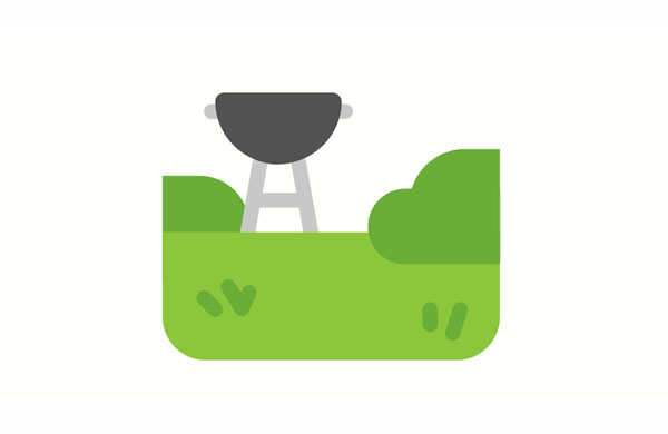 We&nbsp;love having a&nbsp;grill outside. We&nbsp;can have a&nbsp;barbecue anytime!