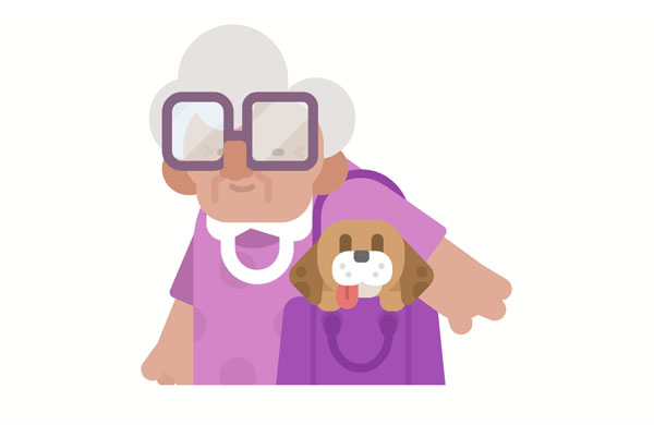 My dog won’t attack anyone. He’s very friendly!