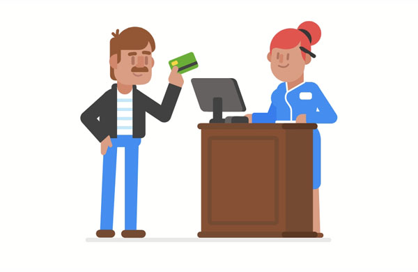 Can I make the payment with my credit card? I don’t have any cash.