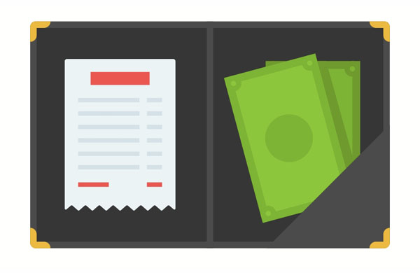 I’m going to use cash because my accountant advised me not to pay for everything with a credit card.