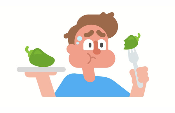 Wow, I&nbsp;need some water! This chili is&nbsp;really spicy!