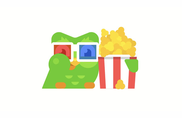 Duo always orders popcorn with extra butter when he goes to the cinema.