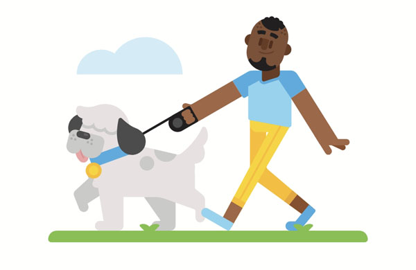 I&nbsp;appreciate David taking the dog for walks. The dog appreciates it&nbsp;too!